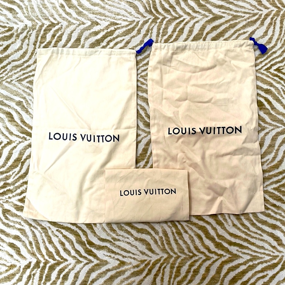 Louis Vuitton dust bags